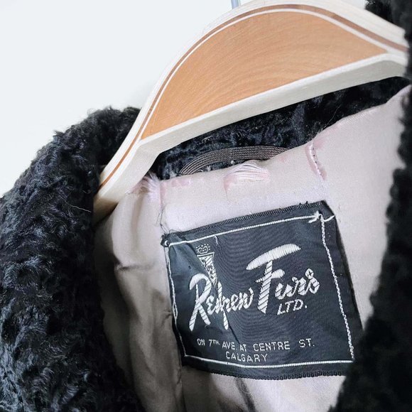 ⚡️SOLD⚡️ vintage fontana persian lamb opera coat - size small - Picture 9 of 10